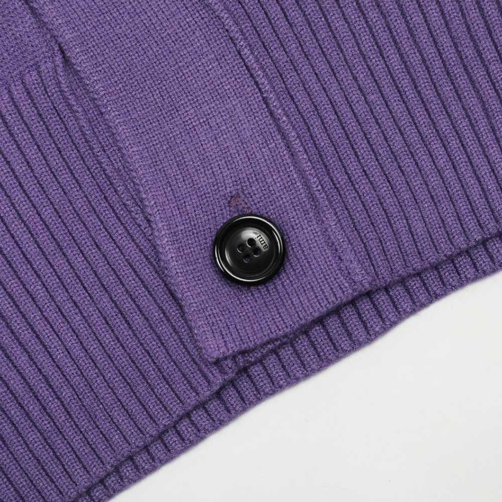 Ami De Coeur Cardigan New purple Size:L - Picture 6 of 9